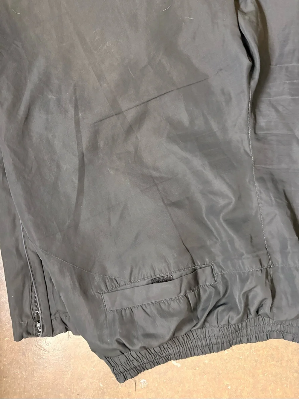 New Balance Men’s Black Track Pants with Zipper Hems